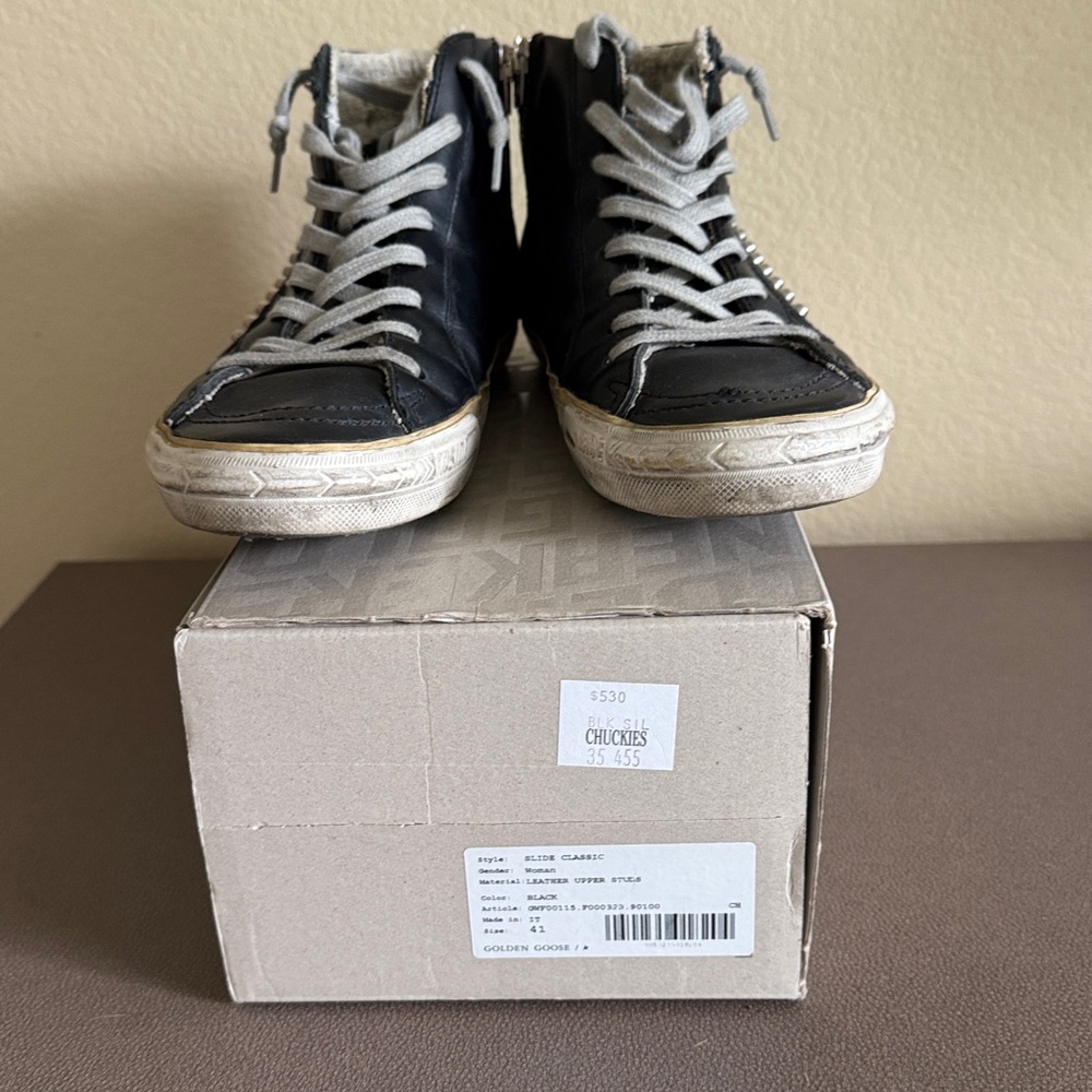 Golden Goose Blue Sneakers. EUC. - Picture 2 of 10